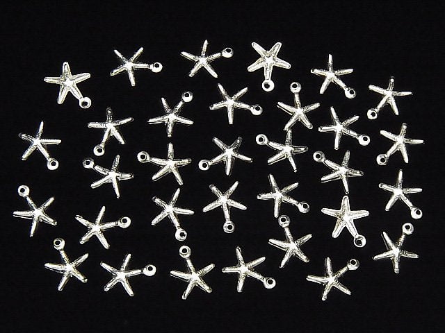 Silver925 Charm 9x8mm Starfish (Starfish) 3pcs