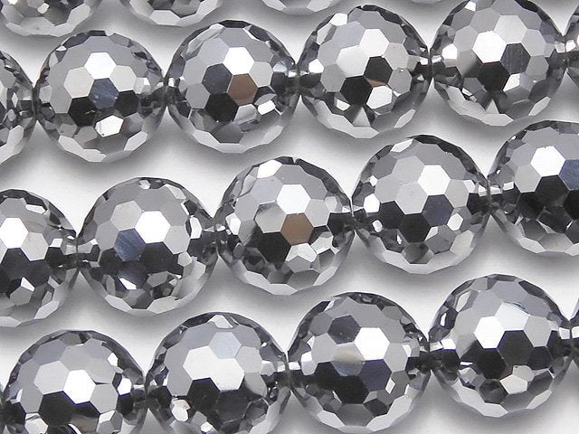 Faceted Round, Terahertz Gemstone Beads