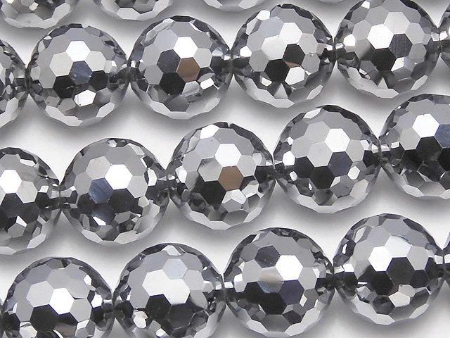 [Video] High Quality! Terahertz 128Faceted Round 12mm half or 1strand beads (aprx.15inch/36cm)