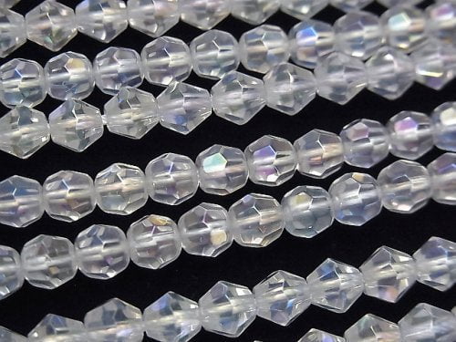 Faceted Round, Flash Crystal Gemstone Beads