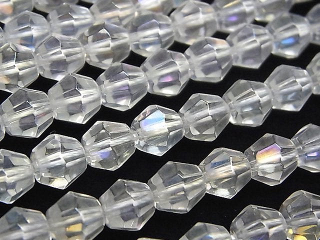 Faceted Round, Flash Crystal Gemstone Beads