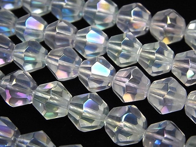 Faceted Round, Flash Crystal Gemstone Beads