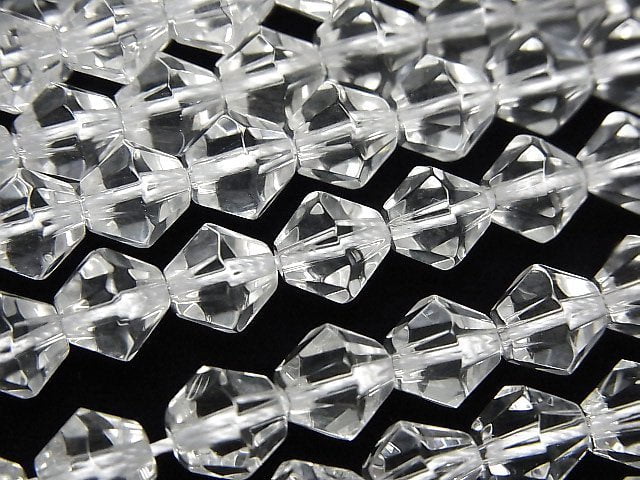 Crystal Quartz, Other Shape Gemstone Beads