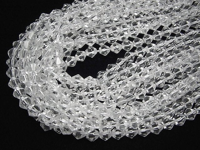 [Video] Crystal AAA 16Faceted 8mm half or 1strand beads (aprx.15inch/38cm)