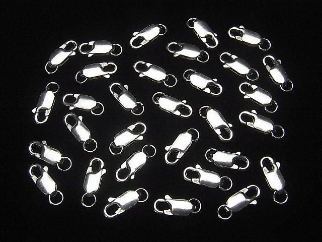 Silver925 Lobster (with Jump Ring) 8mm,10mm,12mm,14mm No coating 1pc