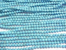 Magnesite Turquoise  Round 3mm 1strand beads (aprx.15inch/37cm)