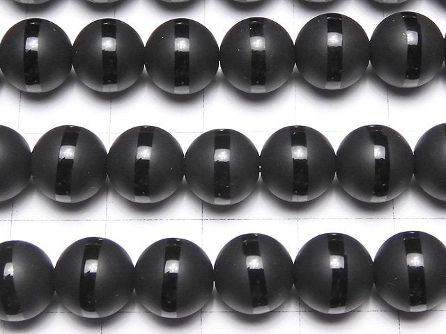 1strand $4.79! Line Carved Frost Onyx Round 8mm 1strand beads (aprx.15inch / 38cm)