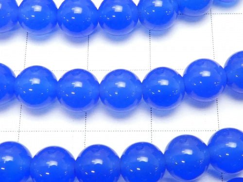 Blue agate AAA Round 6mm 1strand beads (aprx.14inch/35cm)