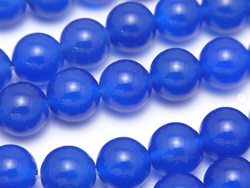 Blue Agate AAA Round 10mm 1strand beads (aprx.14inch/35cm)