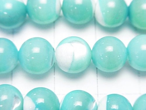1strand $7.79! Mother of Pearl MOP Light Blue Round 8mm 1strand beads (aprx.15inch / 38cm)