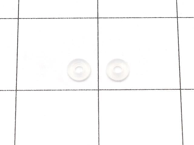 100 件 $4.79！矽膠環（防護墊）3 x 3 x 1 毫米 透明 100 件