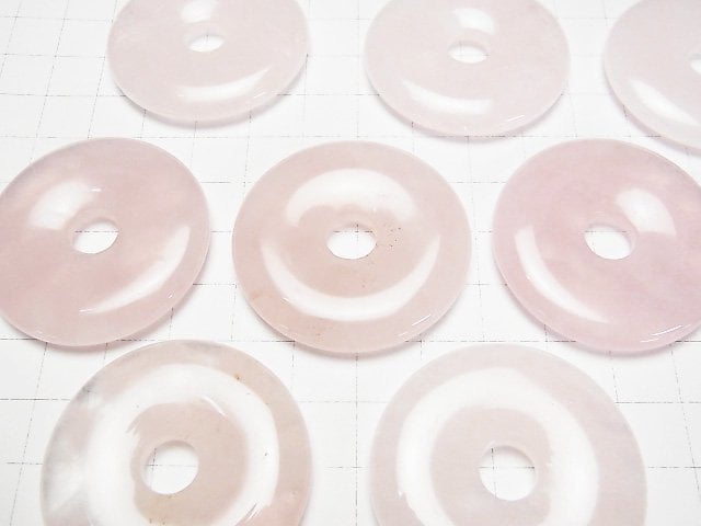 [Video]Rose Quartz AA++ Coin (Donut)40x40mm 1pc