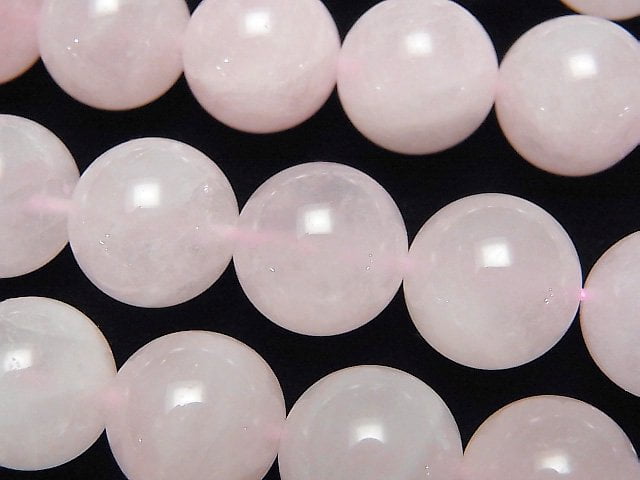 Rose Quartz, Round Gemstone Beads