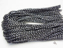 Magnetic!  1strand $6.79! Hematite  Faceted Rice 6x4mm x4mm  1strand (aprx.15inch/38cm)
