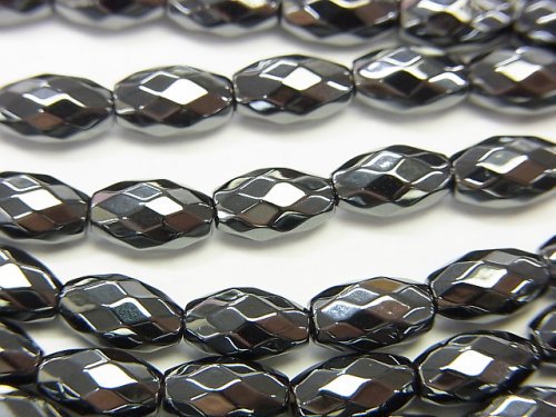 Hematite, Rice Gemstone Beads