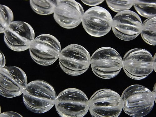 Crystal Quartz, Round Gemstone Beads