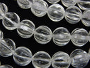 Crystal Quartz, Round Gemstone Beads