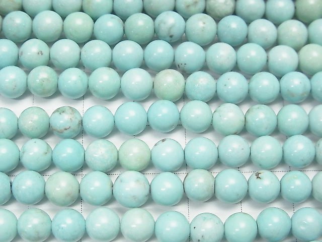 [Video] 1strand $3.79! Magnesite Turquoise Light Blue Color Round 6mm 1strand beads (aprx.15inch / 38cm)