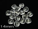 [Video] Crystal AAA - AAA - Twist x Multiple Facets Faceted Coin [14 mm] [16 mm] [18 mm] 5 pcs $7.79