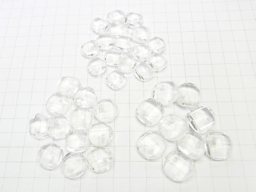 [Video] Crystal AAA - AAA - Twist x Multiple Facets Faceted Coin [14 mm] [16 mm] [18 mm] 5 pcs $7.79