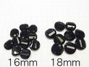 [Video] Onyx  Twist xMultiple Facets Faceted Coin  [14mm][16mm][18mm] 5pcs $7.79