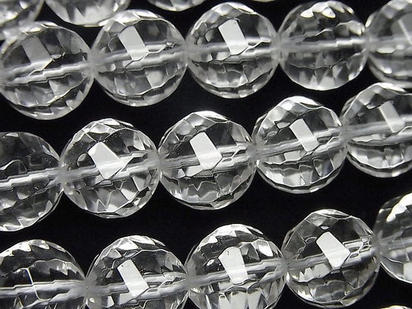 [Video] Crystal AAA Twist 72Faceted Round 12mm 1/4 or 1strand beads (aprx.15inch/36cm)