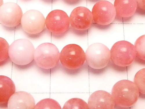 1strand $3.79! Pink & White Jade Round 6mm 1strand beads (aprx.15inch / 37cm)