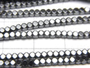 [Video] Hematite  Cube Shape 2x2mm x2mm  1strand beads (aprx.15inch/38cm)