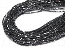 [Video] Hematite  Cube Shape 2x2mm x2mm  1strand beads (aprx.15inch/38cm)