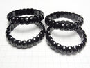 [Video] Onyx AAA 2 hole Faceted Oval 14x9x8mm Bracelet