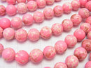 1strand $11.79! Pink color Kaolinite Round 10mm 1strand beads (aprx.15inch / 37cm)