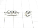 Silver925 Magnetic Clasp, 18x6x6mm, 1 pair (2 pieces)