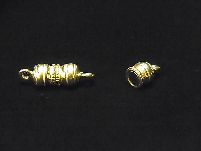Fermoir magnétique Argent 925 18x6x6mm 1 paire (2 pièces)