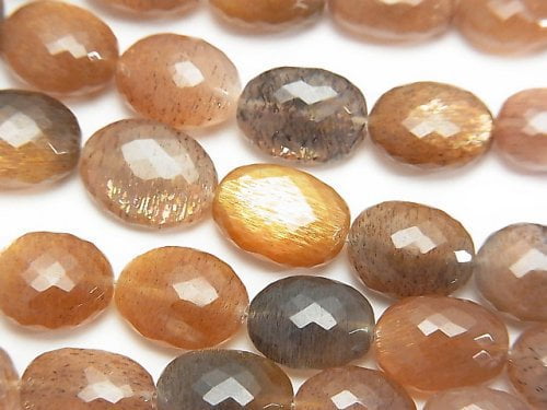 Moonstone, Oval Gemstone Beads