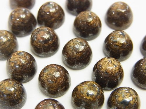 Bronzite, Cabochon Gemstone Beads