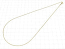 14KGF Cable Chain 1.6mm [40cm][45cm][50cm] Necklace 1pc