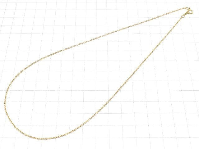 14KGF Rope Chain 1.2mm [40cm][45cm][50cm] Necklace 1pc