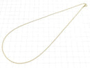 14KGF Rope Chain 1.2mm [40cm][45cm][50cm] Necklace 1pc