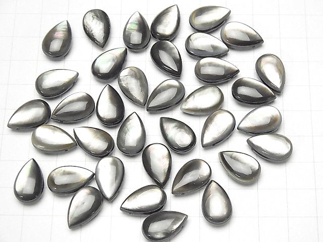 High Quality Black Shell AAA Pear shape [12x7] [16x10] [24x16] 3pcs-