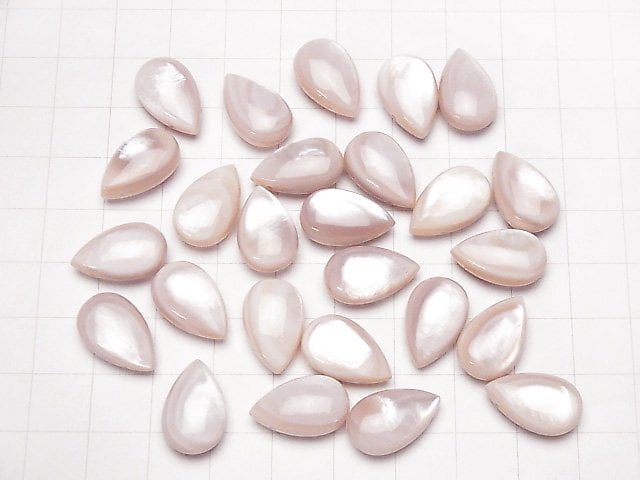 High Quality Pink Shell AAA Pear shape Briolet [12x7] [16x10] [24x16] 2pcs-