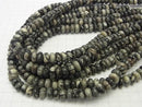 1strand $6.79! Zebra Jasper Rondelle 10x10x5mm 1strand beads (aprx.15inch / 38cm)