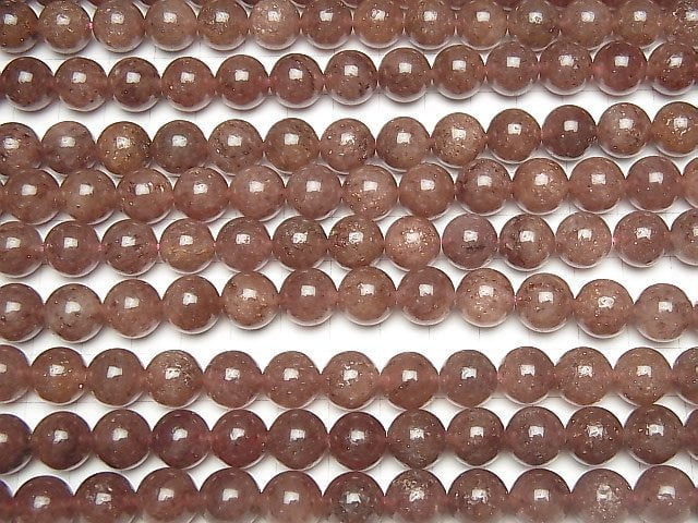 [Video] Moscovite AAA Round 12mm 1strand beads (aprx.15inch / 37cm)