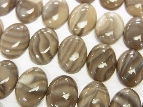 Poland Poland Flint Stone Stone Oval Cabochon 14 x 10 mm 3pcs $11.79!