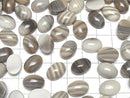 [Video] Poland Flint Stone Oval Cabochon 14x10mm 2pcs