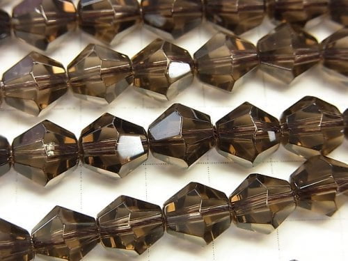 1strand $12.99! Smoky Quartz AAA 16Faceted 10mm 1strand beads (aprx.15inch/38cm)