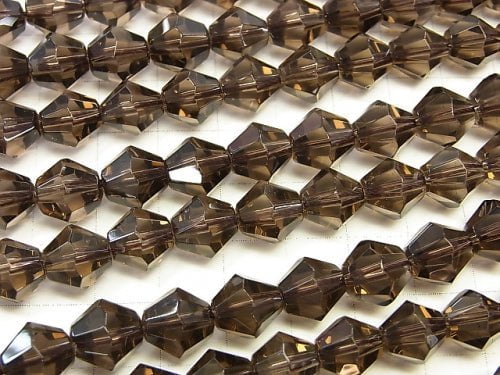 1strand $12.99! Smoky Quartz AAA 16Faceted 10mm 1strand beads (aprx.15inch/38cm)