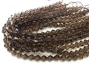 1strand $12.99! Smoky Quartz AAA 16Faceted 10mm 1strand beads (aprx.15inch/38cm)
