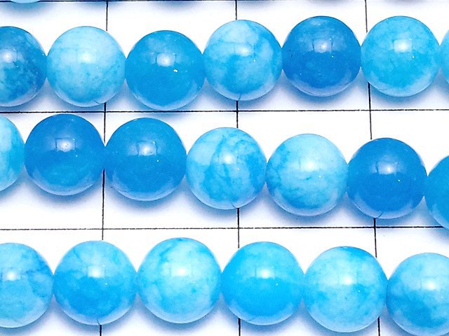 Blue Jade Round 6mm 1strand beads (aprx.15inch / 38cm)