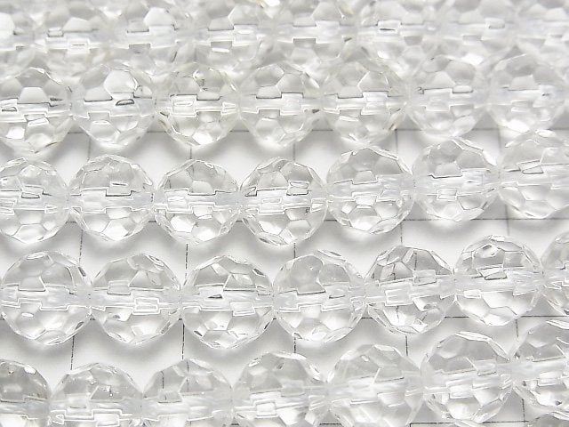 [Video] Crystal AAA 32 Faceted Round 8mm half or 1 strand beads (aprx.15inch/37cm)