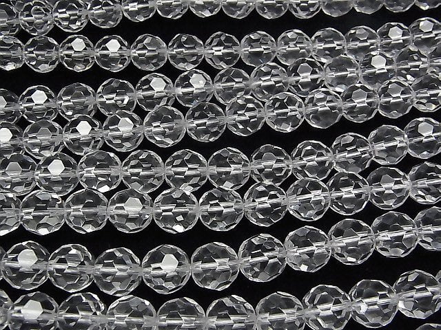 [Video] Crystal AAA 32 Faceted Round 12 mm half or 1 strand beads (aprx.15 inch / 36 cm)